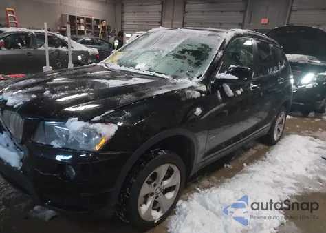 2012 BMW X3 xDrive28I from USA, damaged, VIN 5UXWX5C52CL724073
